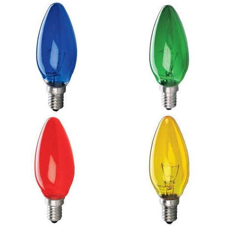 35mm Plain Coloured Candles - First Light Direct - Light Fittings and LED Light Bulbs