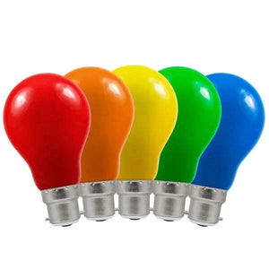 Coloured Light Bulbs