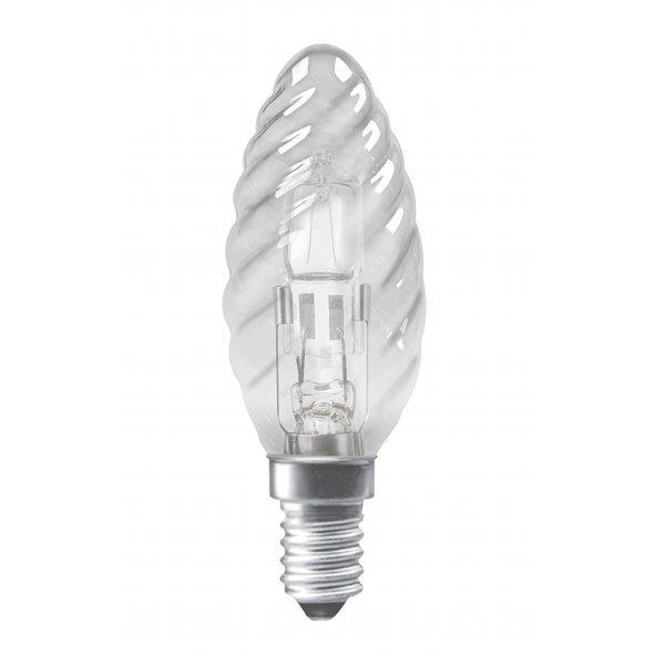 Halogen Energy Saving Twisted Candle Eco - First Light Direct - Light Fittings and LED Light Bulbs