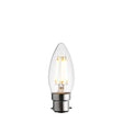 Endon Lighting - 112118 - Endon Lighting 112118 B22 LED filament candle 1lt Accessory Un-Zoned light fitting Clear glass