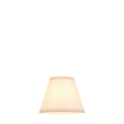 Endon Lighting - 113174 - Endon Lighting 113174 Ivy 1lt Shade Indoor light fitting Vintage white & almond white fabric