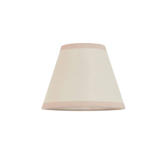 Endon Lighting - 113174 - Endon Lighting 113174 Ivy 1lt Shade Indoor light fitting Vintage white & almond white fabric