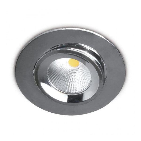 Kosnic - FL-CP-KWWDL15-S30-CHM KOS - Kosnic KWWDL15-S30-CHM Tatio LED Wall Washer Tilt Downlight 15W 3000K 36 Degrees in Chrome EAN -