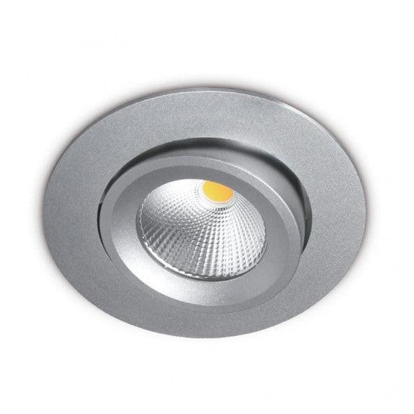 Kosnic - FL-CP-KWWDL15-S50-SLV KOS - Kosnic KWWDL15-S50-SLV Tatio LED Wall Washer Tilt Downlight 15W 5000K 36 Degrees in Silver EAN -