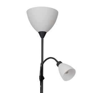 EGLO - 74045 - Eglo Basic Montanini-E Modern Eco Friendly Black Steel Floor Lamp MONTANINI-E part number - 74045