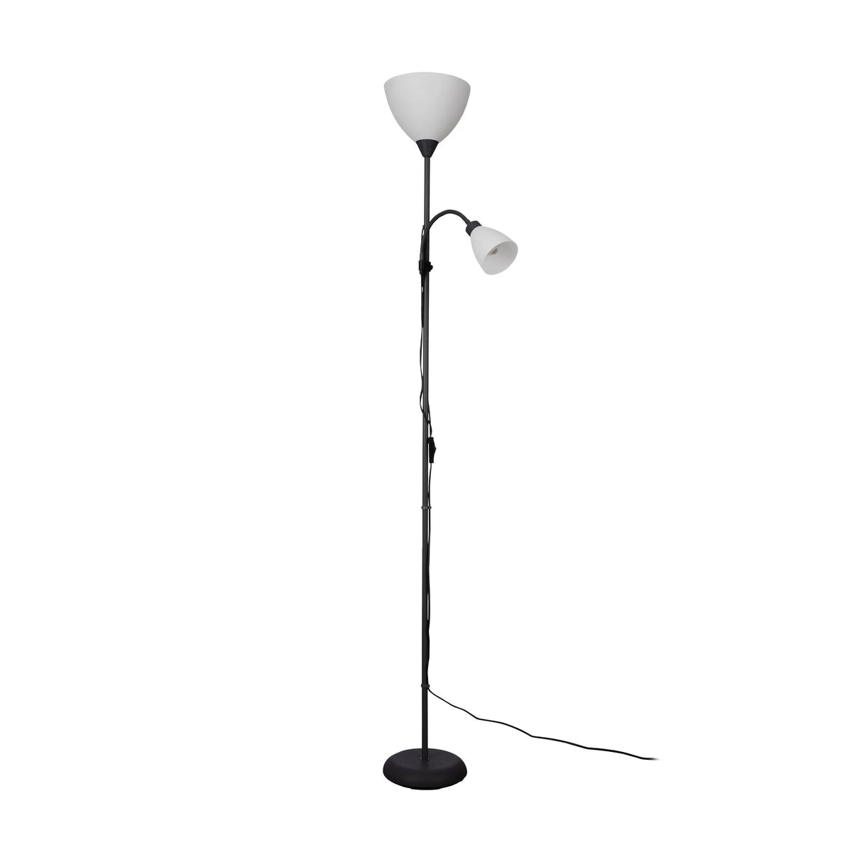 EGLO - 74045 - Eglo Basic Montanini-E Modern Eco Friendly Black Steel Floor Lamp MONTANINI-E part number - 74045