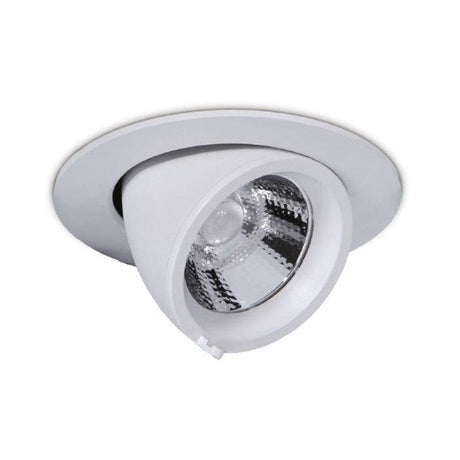 Kosnic - FL-CP-KWWDL24-B40 KOS - Kosnic KWWDL24-B40 Tatio LED Wall Washer Tilt Downlight 24W 4000K 15 Degrees in White EAN -