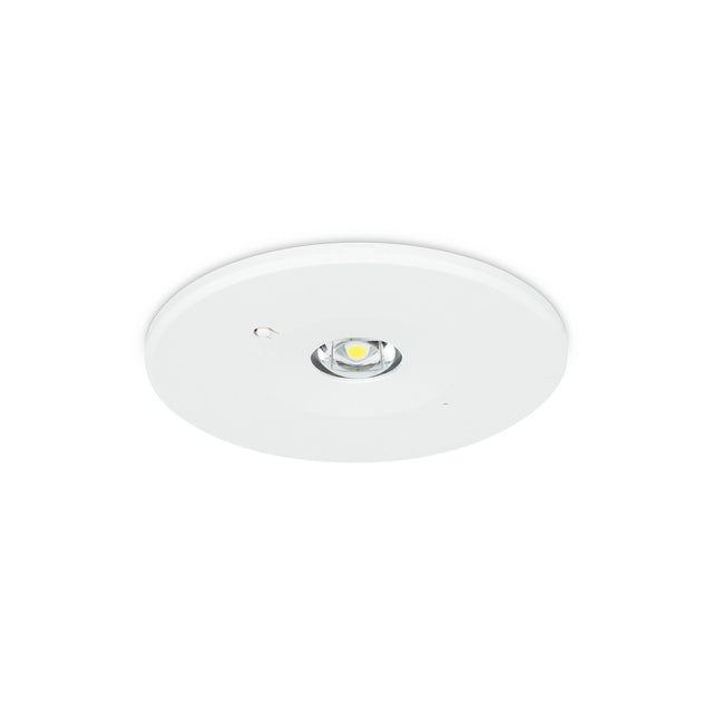 JCC Lighting - JC110007 - JCC Lighting JC110007 Emergency Downlight Self-test 2W IP20 6000K Non-maintained-Open/Corridor lenses