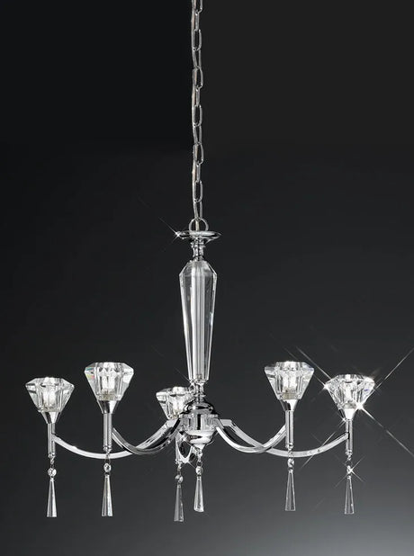 Franklite - FL2237/5 - Franklite FL2237/5 Pendant Desian 5 light Fitting