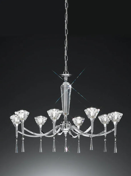 Franklite - FL2237/8 - Franklite FL2237/8 Pendant Desian 8 light Fitting