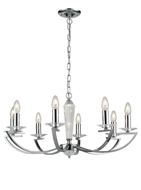 Franklite - FL2241/8 - Franklite FL2241/8 Pendant Artemis 8 light Fitting