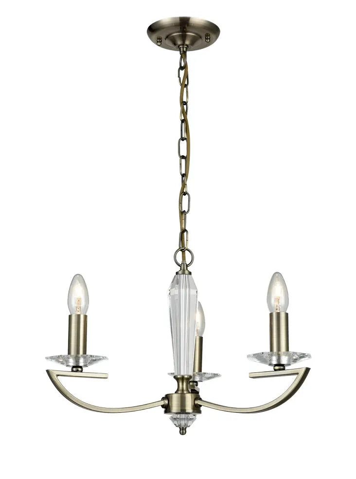 Franklite - FL2242/3 - Franklite FL2242/3 Artemis 3 light Fitting