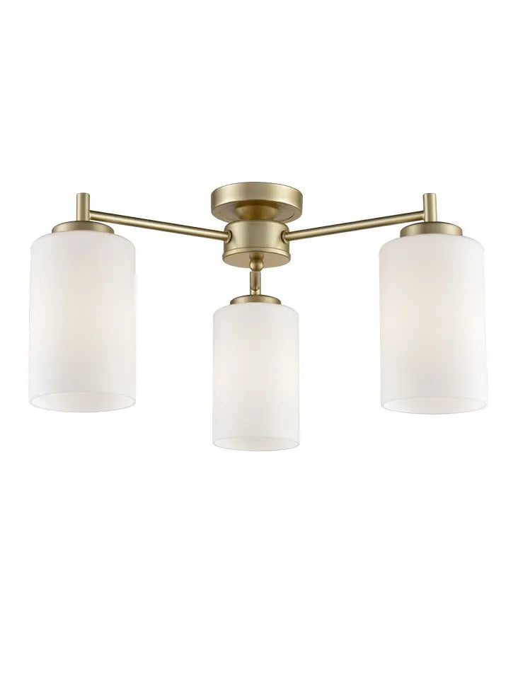 Franklite - FL2387-3 - Franklite FL2387-3 Decima 3 light Fitting (Down)