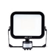 Niteflood™ LED Floodlight 30W IP65 3000K / 4000K / 5700K CCT Black +PIR    