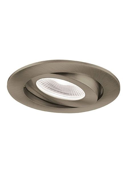 Franklite - RF318D40L09GT00W/BEZ010 - Franklite RF318D40L09GT00W/BEZ010 Recessed Ceiling Only An adjustable die-cast LED recessed luminaire with a citizen light source and interchangeable aluminium bezel