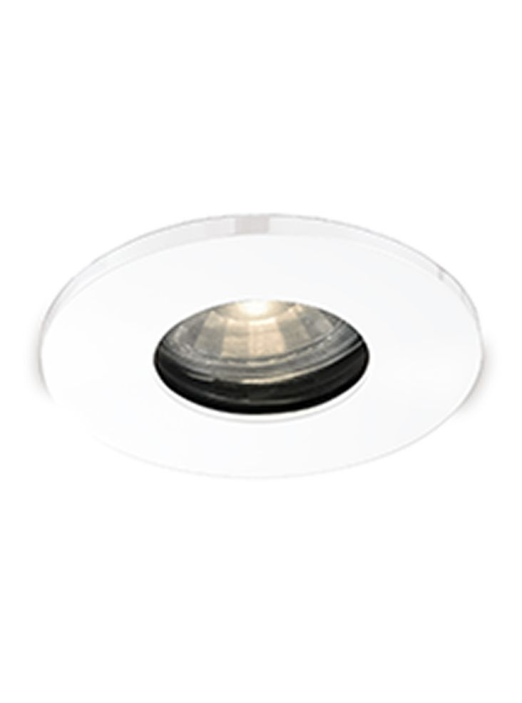 Franklite - RF325/BEZ003 - Franklite RF325/BEZ003 Recessed Ceiling Only GU10 mains voltage recessed luminaire with interchangeable aluminium bezels