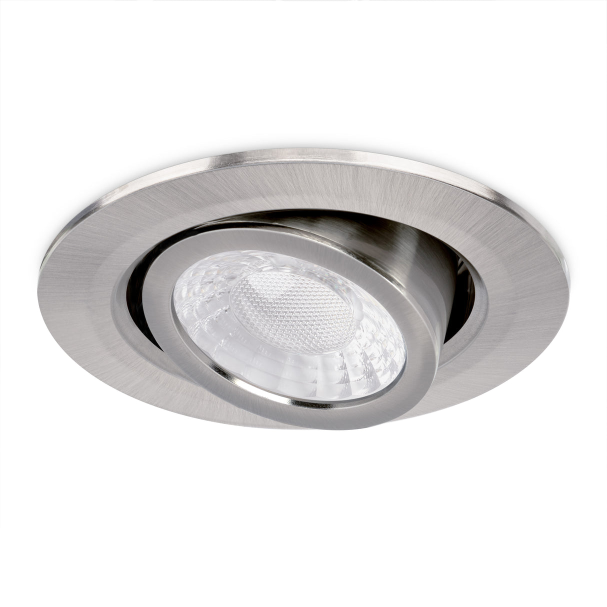 X50 Fire rated Tilt downlight 3W/5W IP65 3000/4000/5700K 400/650 lms Brushed nickel