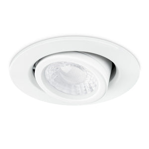 X50 Fire rated Tilt downlight 3W/5W IP65 3000/4000/5700K 400/650 lms White