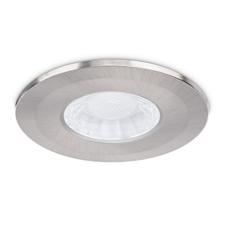 JCC Lighting - JC1107/BN - JCC Lighting X50 Fire rated downlight Bezel Aluminium Brushed Nickel