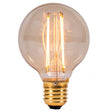 British Electric Lamps - FL-CP-L4BCGUWW/DIM BEL - British Electric Lamps 4W LED Vintage Soft Coil Amber GLS BC B22d Bayonet Cap 2000K Dimmable