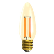 British Electric Lamps - FL-CP-LCND3.3ESGUWW/DIM BEL - British Electric Lamps BELL LED Part Number 60814 <p>LED Vintage Candle 3.3W (35W eqv.) ES Gold 2200K Dimmable </p>