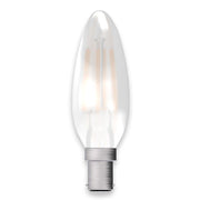 British Electric Lamps - FL-CP-LCND4BCCW BELL - British Electric Lamps Bell 4W (40W) LED Filament Clear Candle BC 4000K - Manufacturers part Number = 60110EAN Number =