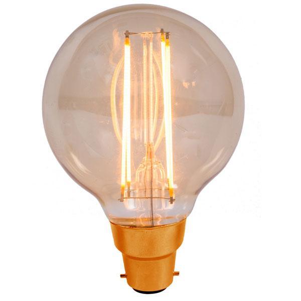 British Electric Lamps - FL-CP-LCND7SBCOVWW BEL - British Electric Lamps LED Candle 7W B15d Small Bayonet Cap Opal Very Warm White 2700K