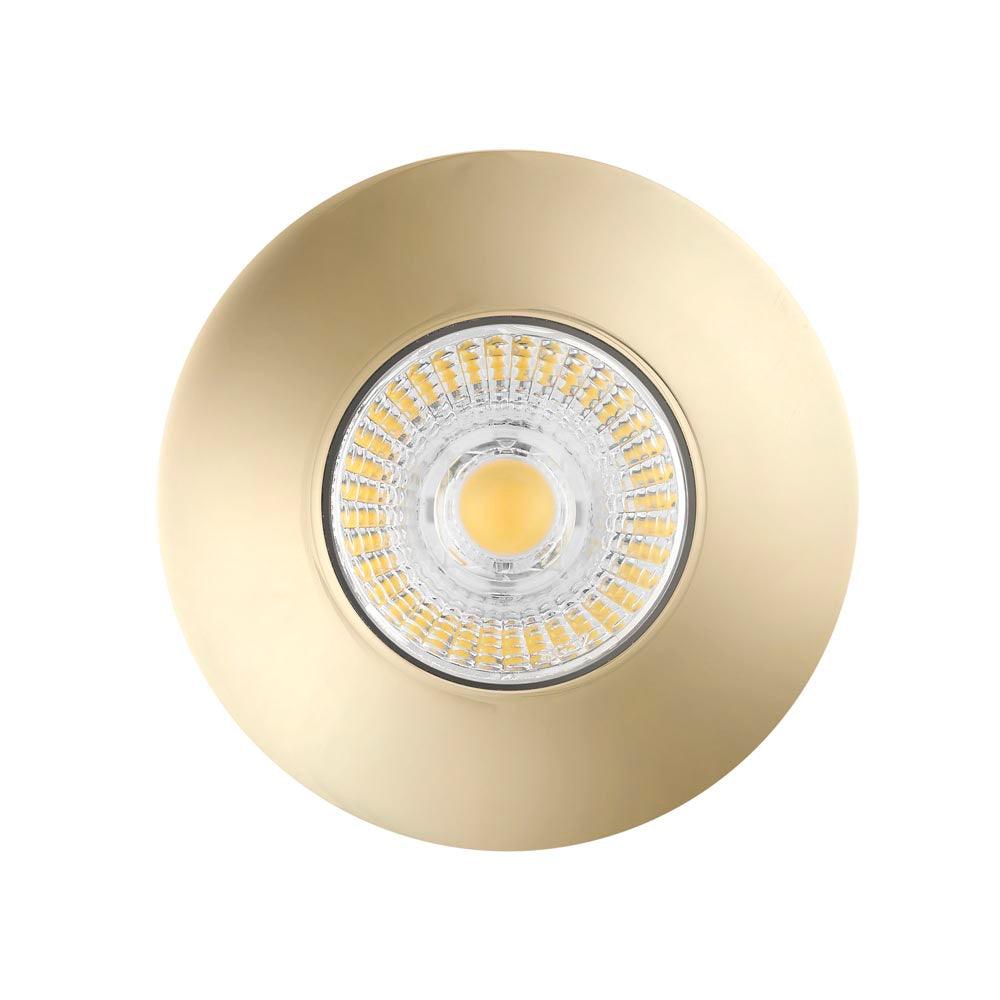 British Electric Lamps Limited - FL-CP-11856 BEL - British Electric Lamps Limited 11856 Fixed Fire Rated MV/LV Downlight Antique Brass (Bulb is not included) EAN - 5013588118567