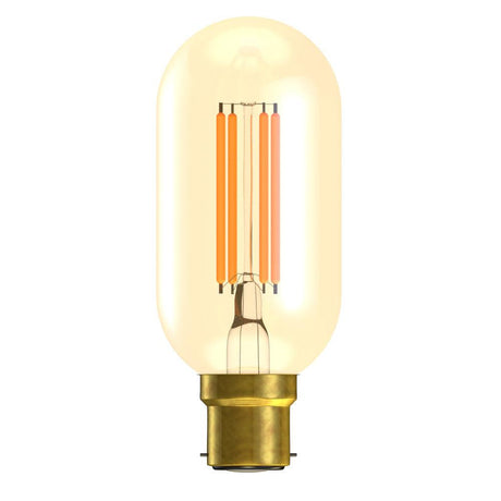 British Electric Lamps Limited - FL-CP-L3.3SET/BCG 45X110 BEL - British Electric Lamps Limited 60815 LED Vintage Tubular 240V 3.3W B22d 2200K 45x110mm Gold BEL EAN - 5013588608150