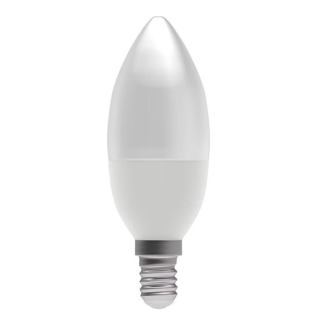 British Electric Lamps Limited - FL-CP-LCND3.9SESOVWW BEL - British Electric Lamps Limited 60510 LED Candle 3.9W (40W eqv.) E14 2700K Opal Bell EAN - 5013588605104