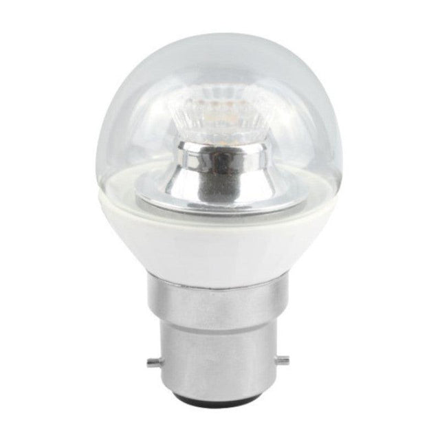 British Electric Lamps Limited - FL-CP-LRND45BCC/2.1VWW/DIM BEL - British Electric Lamps Limited 60578 LED Golf Ball 2.1W (25W eqv.) B22d 2700K Clear Dimmable Bell EAN - 5013588605784