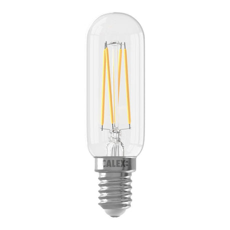 Calex - FL-CP-L4.5SET/SESC/DIM 25X85 CLX - Calex Tubular Lamps Part Number 1101003700 <p>LED Filament Tubular Lamp 4.5W (40W eq.) SES 25x85mm Clear 2700K Dimmable</p>