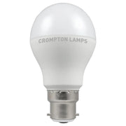 Crompton Lamps - FL-CP-L8.5BCOVWW/DIM CRO - Crompton Lamps Crompton LED GLS Part Number 15296 <p>LED Thermal Plastic GLS 8.5W (60W eqv.) B22d Opal 2700K Dimmable Crompton</p>