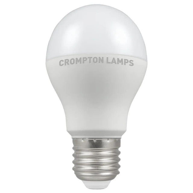 Crompton Lamps - FL-CP-L8.5ESOVWW/DIM CRO - Crompton Lamps Crompton LED GLS Part Number 15289 <p>LED Thermal Plastic GLS 8.5W (60W eqv.) E27 Opal 2700K Dimmable Crompton</p>