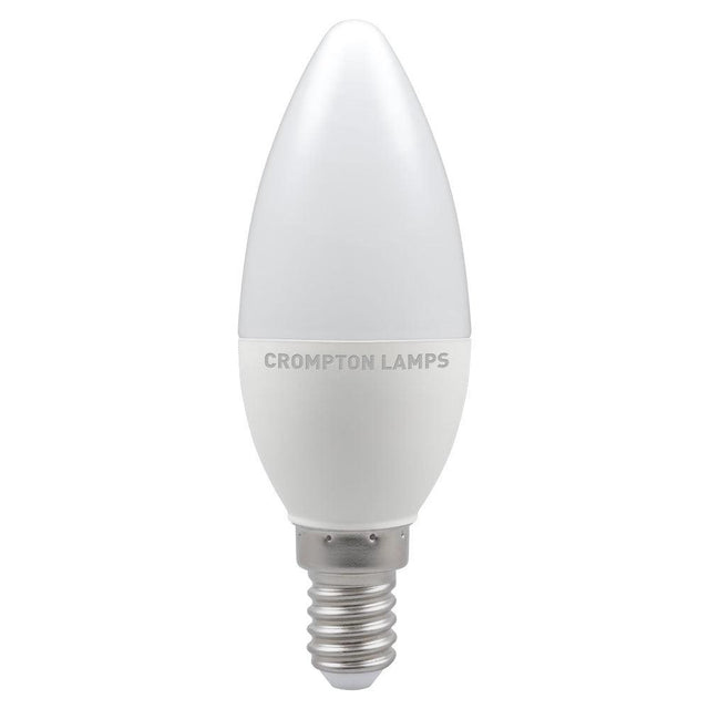 Crompton Lamps - FL-CP-LCND5.5SESODL CRO - Crompton Lamps Crompton LED Candles Part Number 11380 Crompton LED Candle Thermal Plastic 5.5W E14 Daylight Opal