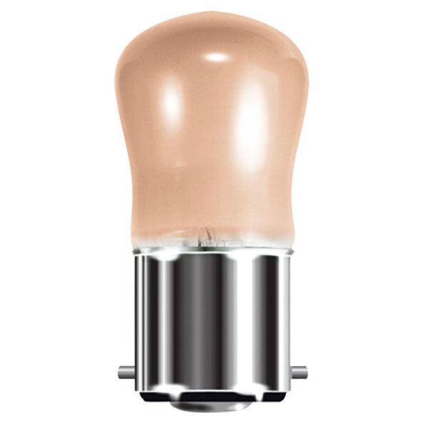 Crompton Lamps - FL-CP-PYG15BCPK CRO - Crompton Lamps Pygmys Part Number SIG15PIBC Pygmy 240V 15W B22d Pink