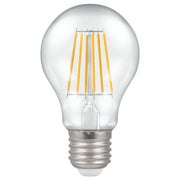 Crompton Lamps Ltd - FL-CP-L7.5ESCVWW/DIM CRO - Crompton Lamps Ltd 4214 LED Filament GLS Clear Dimmable 7.5W 240V 2700k ES-E27 EAN - 5055579304214