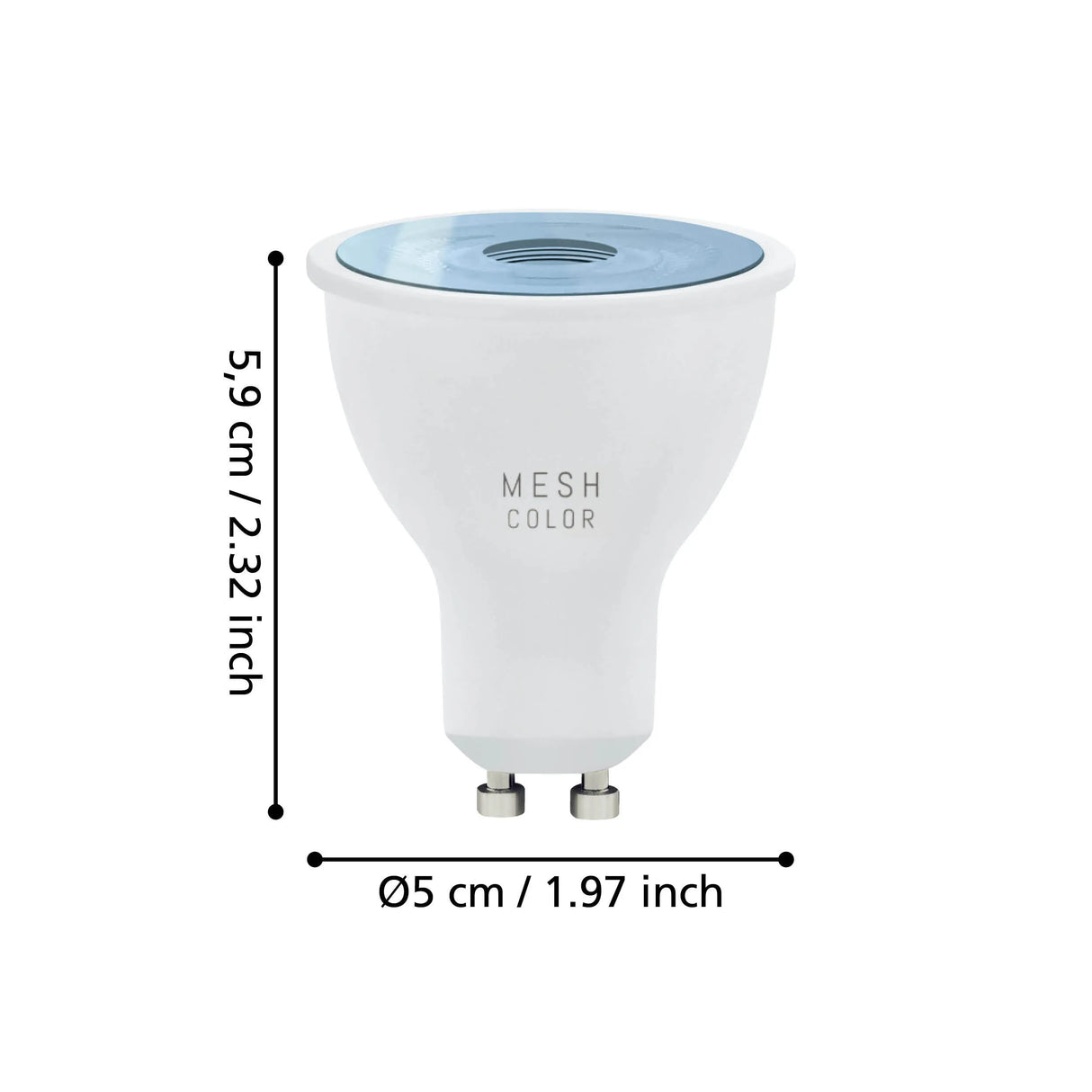 EGLO - 12251 - Eglo Smart Lightbulb LED GU10 2765K LM_LED_GU10 part number - 12251