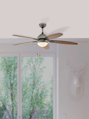 EGLO - 35042 - EGLO Susale Satin Nickel Reversible Ceiling Fan SUSALE part number - 35042