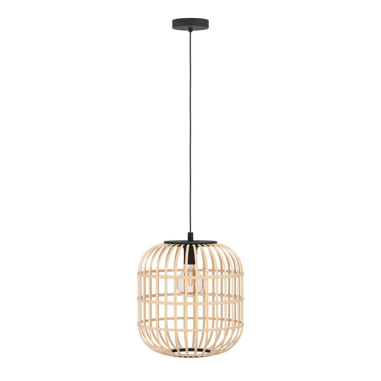 EGLO - 43216 - EGLO Lighting Indoor Pendant Light Fitting BORDESLEY - 43216 1X28W Warranty = 2 years