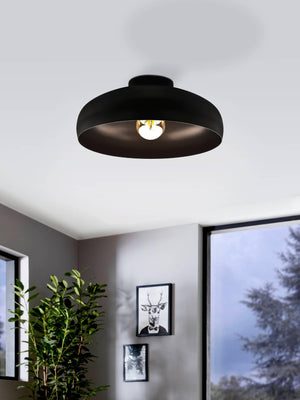 EGLO - 43637 - EGLO Lighting Indoor Ceiling Light Fitting MOGANO - 43637 1X60W Warranty = 2 years