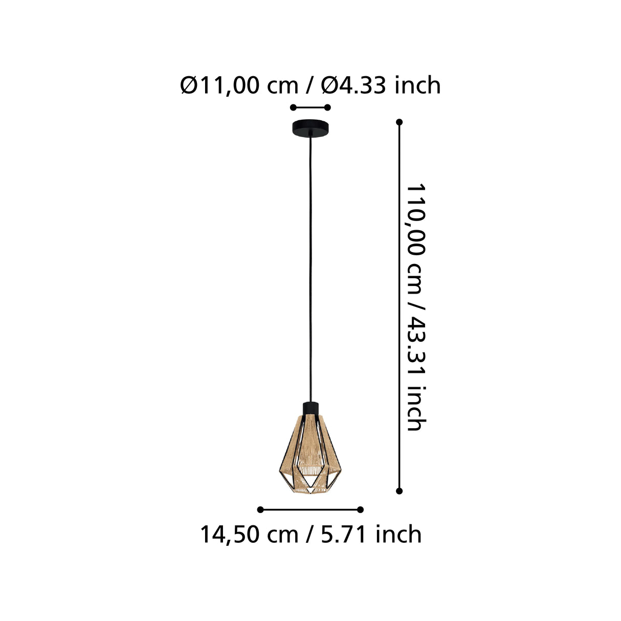 EGLO - 43776 - Pendant Light