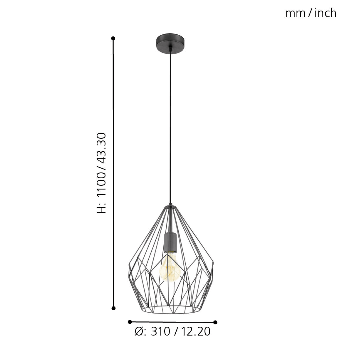 EGLO - 49257 - Pendant Light