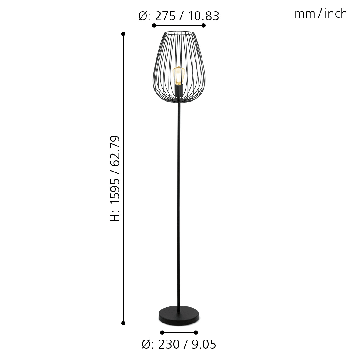 EGLO - 49474 - Floor Light