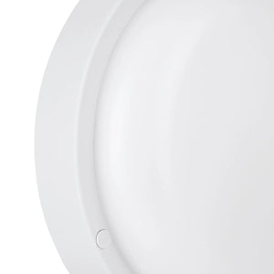 EGLO - 74026 - Eglo Basic Boschetto-E Round White Plastic Eco Friendly Outdoor Wall/Ceiling Light, (D) 17cm BOSCHETTO-E part number - 74026