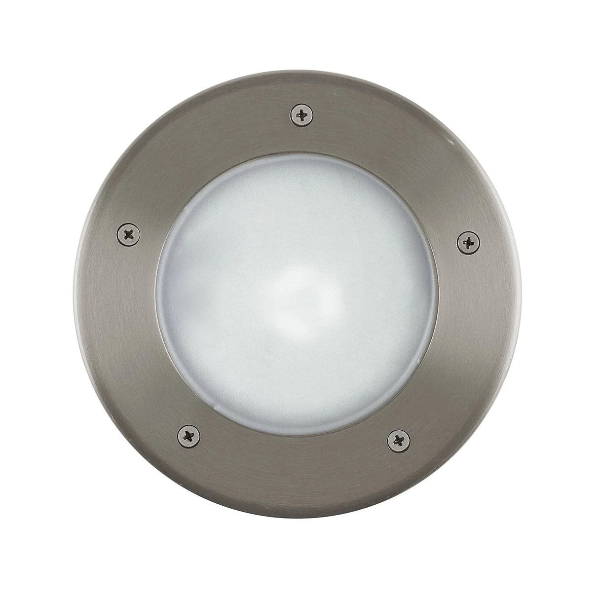 EGLO - 86189 - Eglo Riga 3 Stainless Steel Integrated LED Outdoor Recessed Ground Light, (D) 17cm RIGA 3 part number - 86189