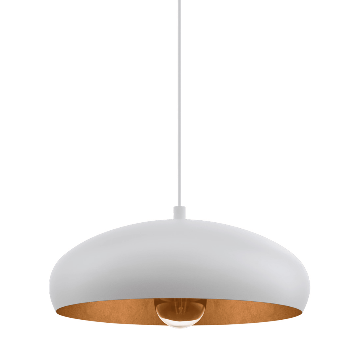 EGLO - 94606 - EGLO Lighting Indoor Pendant Light Fitting MOGANO 1 - 94606 1X60W Warranty = 2 years