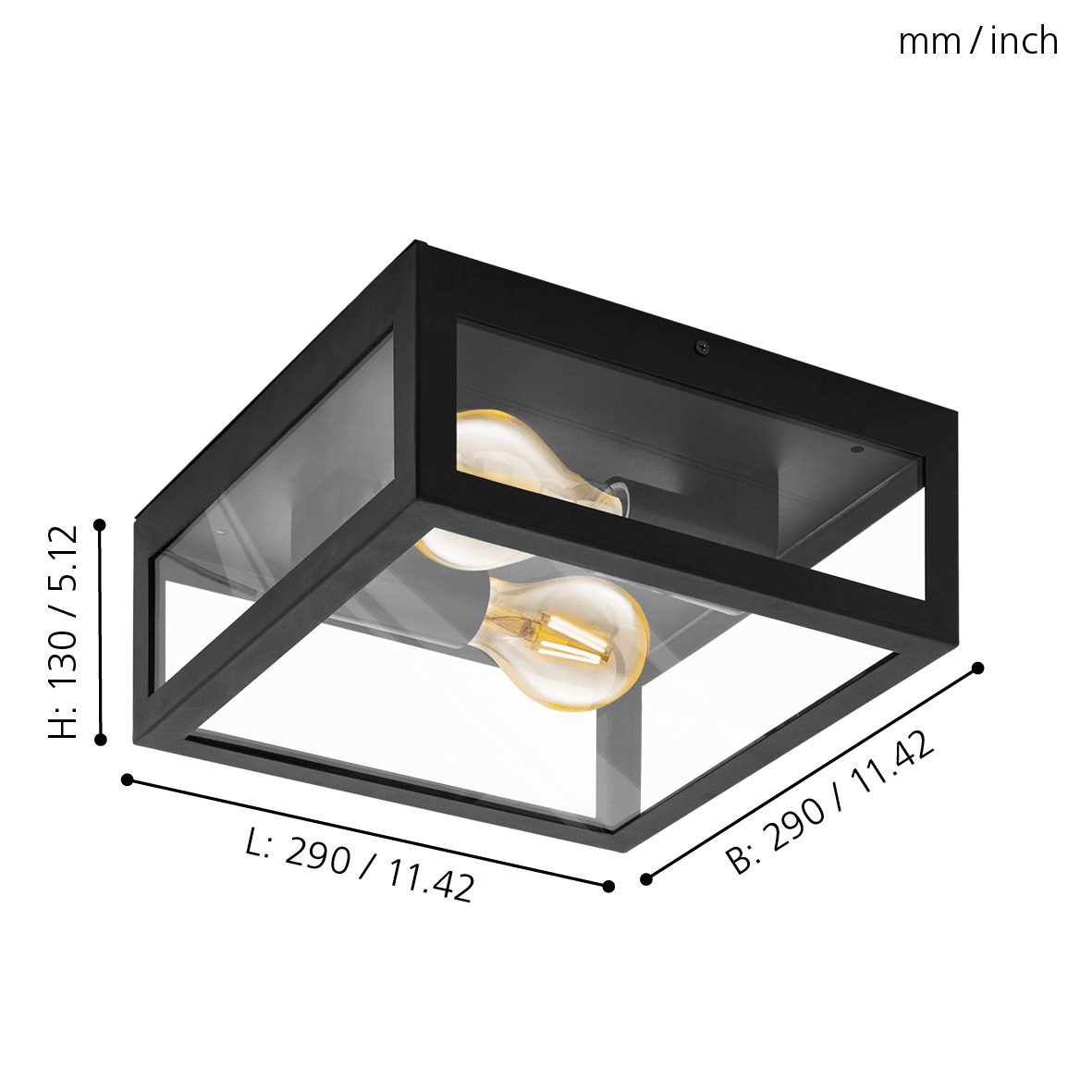 EGLO - 94832 - Wall/Ceiling Light