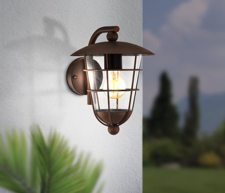 EGLO - 94855 - EGLO Lighting Outdoor Wall Light Fitting PULFERO 1 - 94855 1X60W Warranty = 2 years