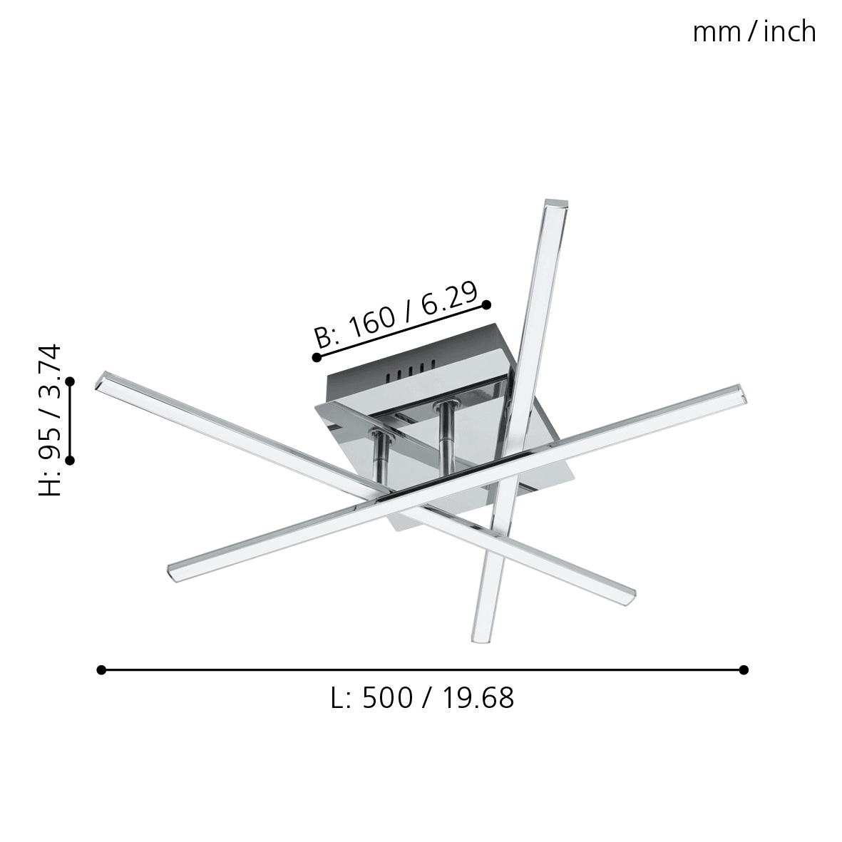 EGLO - 95567 - Wall/Ceiling Light